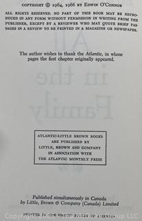 Three (3) Books Including All in the Family by Edwin O'Connor