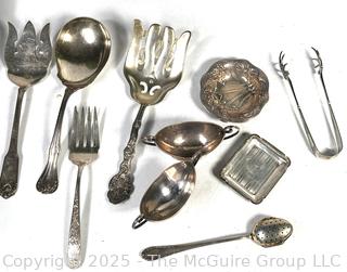 Sterling Silver Serving Utensils. 636 grams