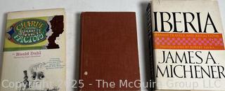 Three (3) Books, Including 1964 Edition of Charlie and The Chocolate Factory by Roald Dahl