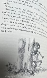 Three (3) Books, Including 1964 Edition of Charlie and The Chocolate Factory by Roald Dahl