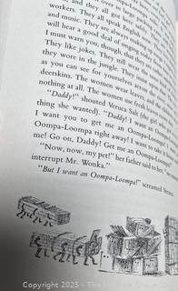 Three (3) Books, Including 1964 Edition of Charlie and The Chocolate Factory by Roald Dahl