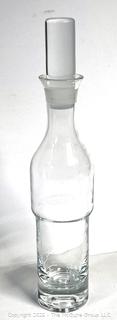 Mid Century Modern Crystal Liquor Decanter