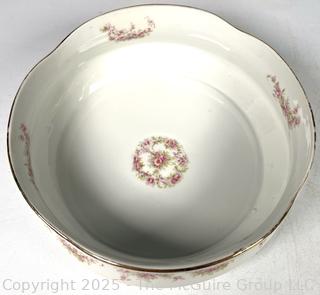 Porcelain Floral Bowl, Barvaria