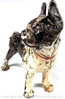 Cast Iron Boston Terrier Doorstop 