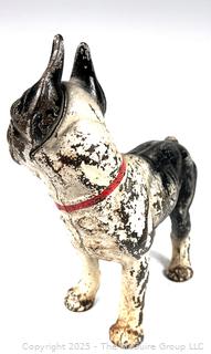 Cast Iron Boston Terrier Doorstop 