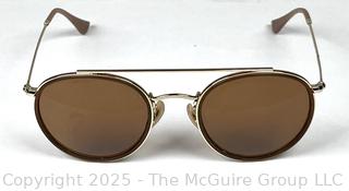 Ray-Ban Round Double Bridge Sunglasses in Case