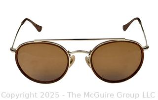 Ray-Ban Round Double Bridge Sunglasses in Case