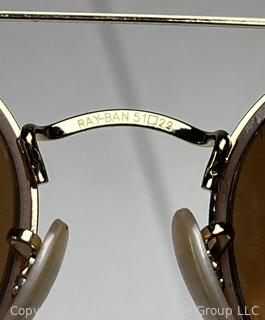Ray-Ban Round Double Bridge Sunglasses in Case