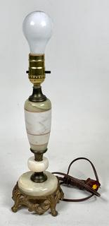 Alabaster Marble Table Lamp