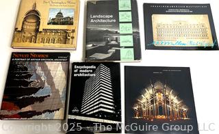 Six (6) Books on Architecture 