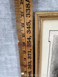 Framed Charcoal Still Life by Jennie Mae McGuire (WAS 623)<br><br>Rick