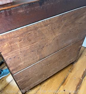 Four (4) Drawer Tall Dresser. Measures 38.5"T x 36W x 18D<br><br>House

<br><br>

Removal: Sat (Nov 8) & Sun (Nov 9) 11-3pm, 56 Scotch Hill Rd., Cambridge NY 12816 