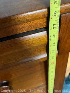 Four (4) Drawer Tall Dresser. Measures 38.5"T x 36W x 18D<br><br>House

<br><br>

Removal: Sat (Nov 8) & Sun (Nov 9) 11-3pm, 56 Scotch Hill Rd., Cambridge NY 12816 