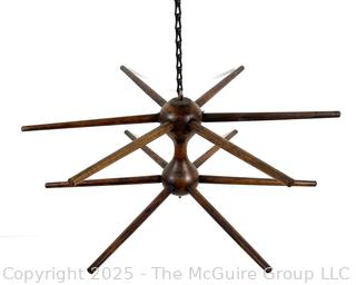 Wooden Drying Tree on Chain<br><br>David & Katherine

<br><br>

Removal Options:<br><br> Sat (Nov 8) & Sun (Nov 9) 11-3pm, 56 Scotch Hill Rd., Cambridge NY 12816<br><br>

Sat (Nov 15) 12-2pm, TMG Warehouse, 2800 Juniper St., Fairfax, VA 22031<br><br>

Request Shipping (david@themcguiregroupllc.com)