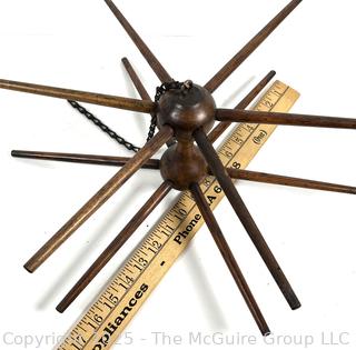 Wooden Drying Tree on Chain<br><br>David & Katherine

<br><br>

Removal Options:<br><br> Sat (Nov 8) & Sun (Nov 9) 11-3pm, 56 Scotch Hill Rd., Cambridge NY 12816<br><br>

Sat (Nov 15) 12-2pm, TMG Warehouse, 2800 Juniper St., Fairfax, VA 22031<br><br>

Request Shipping (david@themcguiregroupllc.com)