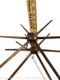 Wooden Drying Tree on Chain<br><br>David & Katherine

<br><br>

Removal Options:<br><br> Sat (Nov 8) & Sun (Nov 9) 11-3pm, 56 Scotch Hill Rd., Cambridge NY 12816<br><br>

Sat (Nov 15) 12-2pm, TMG Warehouse, 2800 Juniper St., Fairfax, VA 22031<br><br>

Request Shipping (david@themcguiregroupllc.com)