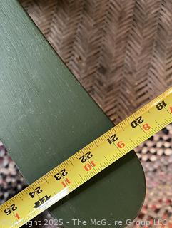 Slat Back Green Painted Porch Rocker<br><br>Rick & Jane

<br><br>

Removal Options:<br><br> Sat (Nov 8) & Sun (Nov 9) 11-3pm, 56 Scotch Hill Rd., Cambridge NY 12816<br><br>

  