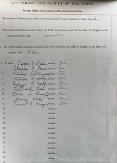 1929-1954 Town of Jackson NY Duplicate Election Summaries. See all Photos in the Gallery <br><br>Wendy Dan Hermione

<br><br>

Removal Options:<br><br> Sat (Nov 8) & Sun (Nov 9) 11-3pm, 56 Scotch Hill Rd., Cambridge NY 12816<br><br>

Sat (Nov 15) 12-2pm, TMG Warehouse, 2800 Juniper St., Fairfax, VA 22031<br><br>

Request Shipping (david@themcguiregroupllc.com)
