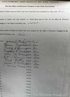 1929-1954 Town of Jackson NY Duplicate Election Summaries. See all Photos in the Gallery <br><br>Wendy Dan Hermione

<br><br>

Removal Options:<br><br> Sat (Nov 8) & Sun (Nov 9) 11-3pm, 56 Scotch Hill Rd., Cambridge NY 12816<br><br>

Sat (Nov 15) 12-2pm, TMG Warehouse, 2800 Juniper St., Fairfax, VA 22031<br><br>

Request Shipping (david@themcguiregroupllc.com)