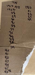 1929-1954 Town of Jackson NY Duplicate Election Summaries. See all Photos in the Gallery <br><br>Wendy Dan Hermione

<br><br>

Removal Options:<br><br> Sat (Nov 8) & Sun (Nov 9) 11-3pm, 56 Scotch Hill Rd., Cambridge NY 12816<br><br>

Sat (Nov 15) 12-2pm, TMG Warehouse, 2800 Juniper St., Fairfax, VA 22031<br><br>

Request Shipping (david@themcguiregroupllc.com)
