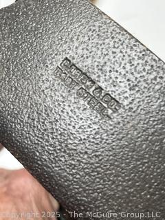 Three Hand Scrapers for Wood and Leather Including One by C. Drew & Co.<br>
<br>Dylan & Erin
<br><br>

Removal Options:<br><br> Sat (Nov 8) & Sun (Nov 9) 11-3pm, 56 Scotch Hill Rd., Cambridge NY 12816<br><br>

Sat (Nov 15) 12-2pm, TMG Warehouse, 2800 Juniper St., Fairfax, VA 22031<br><br>

Request Shipping (david@themcguiregroupllc.com)