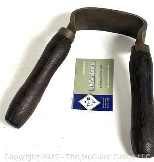 Three Hand Scrapers for Wood and Leather Including One by C. Drew & Co.<br>
<br>Dylan & Erin
<br><br>

Removal Options:<br><br> Sat (Nov 8) & Sun (Nov 9) 11-3pm, 56 Scotch Hill Rd., Cambridge NY 12816<br><br>

Sat (Nov 15) 12-2pm, TMG Warehouse, 2800 Juniper St., Fairfax, VA 22031<br><br>

Request Shipping (david@themcguiregroupllc.com)