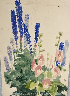 Unframed Watercolor Sketch Book Pages by Artist Jennie Mae McGuire<br><br>Bonnie & Kent

<br><br>

Removal Options:<br><br> Sat (Nov 8) & Sun (Nov 9) 11-3pm, 56 Scotch Hill Rd., Cambridge NY 12816<br><br>

Sat (Nov 15) 12-2pm, TMG Warehouse, 2800 Juniper St., Fairfax, VA 22031<br><br>

Request Shipping (david@themcguiregroupllc.com)