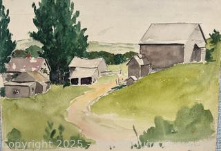 Unframed Watercolor Sketch Book Pages by Artist Jennie Mae McGuire<br><br><br>Caitlin & Josh

<br><br>

Removal Options:<br><br> Sat (Nov 8) & Sun (Nov 9) 11-3pm, 56 Scotch Hill Rd., Cambridge NY 12816<br><br>

Sat (Nov 15) 12-2pm, TMG Warehouse, 2800 Juniper St., Fairfax, VA 22031<br><br>

Request Shipping (david@themcguiregroupllc.com)