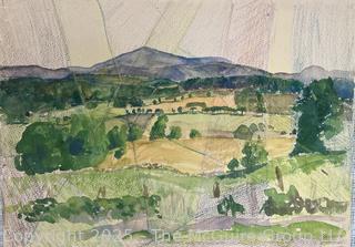 Unframed Watercolor Sketch Book Pages by Artist Jennie Mae McGuire<br><br><br>Caitlin & Josh

<br><br>

Removal Options:<br><br> Sat (Nov 8) & Sun (Nov 9) 11-3pm, 56 Scotch Hill Rd., Cambridge NY 12816<br><br>

Sat (Nov 15) 12-2pm, TMG Warehouse, 2800 Juniper St., Fairfax, VA 22031<br><br>

Request Shipping (david@themcguiregroupllc.com)