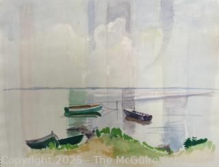 (8) Small Sketches, Charcoals and Watercolors on Paper by Jennie Mae McGuire <br><br>Caitlin & Josh

<br><br>

Removal Options:<br><br> Sat (Nov 8) & Sun (Nov 9) 11-3pm, 56 Scotch Hill Rd., Cambridge NY 12816<br><br>

Sat (Nov 15) 12-2pm, TMG Warehouse, 2800 Juniper St., Fairfax, VA 22031<br><br>

Request Shipping (david@themcguiregroupllc.com)