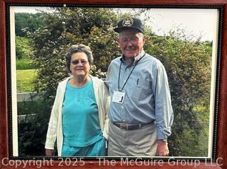 Family last Photo of Dick and Polly Together<br>

<br><br>

Removal Options:<br><br> Sat (Nov 8) & Sun (Nov 9) 11-3pm, 56 Scotch Hill Rd., Cambridge NY 12816<br><br>

Sat (Nov 15) 12-2pm, TMG Warehouse, 2800 Juniper St., Fairfax, VA 22031<br><br>

Request Shipping (david@themcguiregroupllc.com)