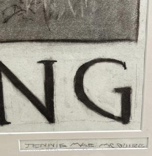 Framed Under Glass Charcoal on Paper of Plowing Signed by Artist Jennie Mae McGuire<br><br>David & Katherine

<br><br>

Removal Options:<br><br> Sat (Nov 8) & Sun (Nov 9) 11-3pm, 56 Scotch Hill Rd., Cambridge NY 12816<br><br>

Sat (Nov 15) 12-2pm, TMG Warehouse, 2800 Juniper St., Fairfax, VA 22031<br><br>

Request Shipping (david@themcguiregroupllc.com)