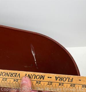 Folk Art Tole Painted Childs Bathtub<br><br>House

<br><br>

Removal Options:<br><br> Sat (Nov 8) & Sun (Nov 9) 11-3pm, 56 Scotch Hill Rd., Cambridge NY 12816<br><br>

Sat (Nov 15) 12-2pm, TMG Warehouse, 2800 Juniper St., Fairfax, VA 22031<br><br>

Request Shipping (david@themcguiregroupllc.com)  