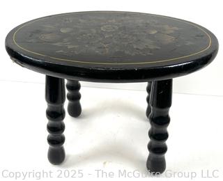Stenciled Footstool<br><br>Caitlin & Josh

<br><br>

Removal Options:<br><br> Sat (Nov 8) & Sun (Nov 9) 11-3pm, 56 Scotch Hill Rd., Cambridge NY 12816<br><br>

Sat (Nov 15) 12-2pm, TMG Warehouse, 2800 Juniper St., Fairfax, VA 22031<br><br>

Request Shipping (david@themcguiregroupllc.com)