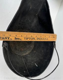 Stenciled Toleware Coal Bucket<br><br>House

<br><br>

Removal Options:<br><br> Sat (Nov 8) & Sun (Nov 9) 11-3pm, 56 Scotch Hill Rd., Cambridge NY 12816<br><br>

Sat (Nov 15) 12-2pm, TMG Warehouse, 2800 Juniper St., Fairfax, VA 22031<br><br>

Request Shipping (david@themcguiregroupllc.com)