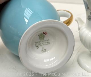 Group of Porcelain and Glassware Including Wedgwood and a Paperweight<br><br>Wendy Dan Hermione

<br><br>

Removal Options:<br><br> Sat (Nov 8) & Sun (Nov 9) 11-3pm, 56 Scotch Hill Rd., Cambridge NY 12816<br><br>

Sat (Nov 15) 12-2pm, TMG Warehouse, 2800 Juniper St., Fairfax, VA 22031<br><br>

Request Shipping (david@themcguiregroupllc.com)