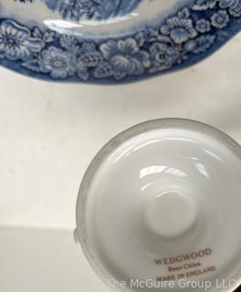 Group of Porcelain and Glassware Including Wedgwood and a Paperweight<br><br>Wendy Dan Hermione

<br><br>

Removal Options:<br><br> Sat (Nov 8) & Sun (Nov 9) 11-3pm, 56 Scotch Hill Rd., Cambridge NY 12816<br><br>

Sat (Nov 15) 12-2pm, TMG Warehouse, 2800 Juniper St., Fairfax, VA 22031<br><br>

Request Shipping (david@themcguiregroupllc.com)