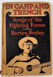 1918 In Camp and Trench: Songs of the Fighting Forces (Braley)<br><br>Caitlin & Josh

<br><br>

Removal Options:<br><br> Sat (Nov 8) & Sun (Nov 9) 11-3pm, 56 Scotch Hill Rd., Cambridge NY 12816<br><br>

Sat (Nov 15) 12-2pm, TMG Warehouse, 2800 Juniper St., Fairfax, VA 22031<br><br>

Request Shipping (david@themcguiregroupllc.com)