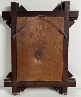 Photo Portrait of Man in Rustic Frame <br><br>Mick & Christina<br><br>

<br><br>

Removal Options:<br><br> Sat (Nov 8) & Sun (Nov 9) 11-3pm, 56 Scotch Hill Rd., Cambridge NY 12816<br><br>

Sat (Nov 15) 12-2pm, TMG Warehouse, 2800 Juniper St., Fairfax, VA 22031<br><br>

Request Shipping (david@themcguiregroupllc.com) 
