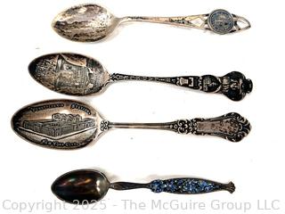 Spoon Collection and Wall Rack. Includes 4 Sterling<br><br>Rick & Jane

<br><br>

Removal Options:<br><br> Sat (Nov 8) & Sun (Nov 9) 11-3pm, 56 Scotch Hill Rd., Cambridge NY 12816<br><br>

Sat (Nov 15) 12-2pm, TMG Warehouse, 2800 Juniper St., Fairfax, VA 22031<br><br>

Request Shipping (david@themcguiregroupllc.com)