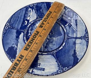 Two (2) Blue & White Transfer Porcelain Plates and a Cut to Clear Bohemian Glass Plate<br><br>Wendy Dan Hermione

<br><br>

Removal Options:<br><br> Sat (Nov 8) & Sun (Nov 9) 11-3pm, 56 Scotch Hill Rd., Cambridge NY 12816<br><br>

Sat (Nov 15) 12-2pm, TMG Warehouse, 2800 Juniper St., Fairfax, VA 22031<br><br>

Request Shipping (david@themcguiregroupllc.com)