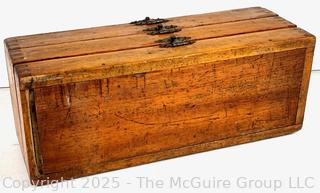 Wooden 3 Drawer Chest w/ Spur Augur Bits Measures 3 x 3 10" <br><br>Dylan & Erin

<br><br>

Removal Options:<br><br> Sat (Nov 8) & Sun (Nov 9) 11-3pm, 56 Scotch Hill Rd., Cambridge NY 12816<br><br>

Sat (Nov 15) 12-2pm, TMG Warehouse, 2800 Juniper St., Fairfax, VA 22031<br><br>

Request Shipping (david@themcguiregroupllc.com)