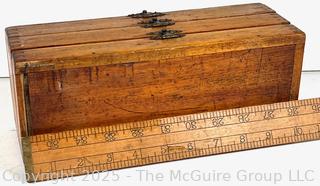 Wooden 3 Drawer Chest w/ Spur Augur Bits Measures 3 x 3 10" <br><br>Dylan & Erin

<br><br>

Removal Options:<br><br> Sat (Nov 8) & Sun (Nov 9) 11-3pm, 56 Scotch Hill Rd., Cambridge NY 12816<br><br>

Sat (Nov 15) 12-2pm, TMG Warehouse, 2800 Juniper St., Fairfax, VA 22031<br><br>

Request Shipping (david@themcguiregroupllc.com)