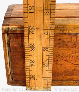 Wooden 3 Drawer Chest w/ Spur Augur Bits Measures 3 x 3 10" <br><br>Dylan & Erin

<br><br>

Removal Options:<br><br> Sat (Nov 8) & Sun (Nov 9) 11-3pm, 56 Scotch Hill Rd., Cambridge NY 12816<br><br>

Sat (Nov 15) 12-2pm, TMG Warehouse, 2800 Juniper St., Fairfax, VA 22031<br><br>

Request Shipping (david@themcguiregroupllc.com)