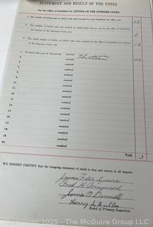 Town of Jackson NY 17 x 18 x 26 Galvanized Election Box and Duplicate Records Circa 1910-20.  See All the Photos in the Gallery<br><br>Distribute Individual Pages w/ "William J. McGuire" Signature

<br><br>

Removal Options:<br><br> Sat (Nov 8) & Sun (Nov 9) 11-3pm, 56 Scotch Hill Rd., Cambridge NY 12816<br><br>

Sat (Nov 15) 12-2pm, TMG Warehouse, 2800 Juniper St., Fairfax, VA 22031<br><br>

Request Shipping (david@themcguiregroupllc.com)