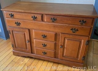 Maple Farmhouse Sideboard Buffet Cabinet<br><br>House

<br><br>

Removal Options:<br><br> Sat (Nov 8) & Sun (Nov 9) 11-3pm, 56 Scotch Hill Rd., Cambridge NY 12816<br><br>

Sat (Nov 15) 12-2pm, TMG Warehouse, 2800 Juniper St., Fairfax, VA 22031<br><br>

Request Shipping (david@themcguiregroupllc.com)