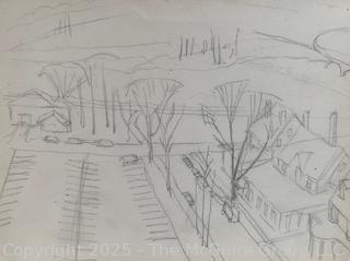 Circa 1910 Sketch Book of Jennie Mae McGuire. See all the Photos in the Gallery. Measures 6 x 8" <br>

<br>Wendy Dan Hermione<br><br>

Removal Options:<br><br> Sat (Nov 8) & Sun (Nov 9) 11-3pm, 56 Scotch Hill Rd., Cambridge NY 12816<br><br>

Sat (Nov 15) 12-2pm, TMG Warehouse, 2800 Juniper St., Fairfax, VA 22031<br><br>

Request Shipping (david@themcguiregroupllc.com)  