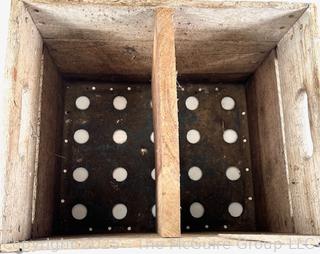 Penope Farms Milk Crate<br><br><br>The Several PF Crates Will be Divided Amongst Family Branches

<br><br>

Removal Options:<br><br> Sat (Nov 8) & Sun (Nov 9) 11-3pm, 56 Scotch Hill Rd., Cambridge NY 12816<br><br>

Sat (Nov 15) 12-2pm, TMG Warehouse, 2800 Juniper St., Fairfax, VA 22031<br><br>

Request Shipping (david@themcguiregroupllc.com)