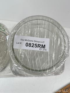 Two (2) Glass Canisters and Wedgwood Patrician Torbay Pattern Creamer<br><br>Wendy

<br><br>

Removal Options:<br><br> Sat (Nov 8) & Sun (Nov 9) 11-3pm, 56 Scotch Hill Rd., Cambridge NY 12816<br><br>

Sat (Nov 15) 12-2pm, TMG Warehouse, 2800 Juniper St., Fairfax, VA 22031<br><br>

Request Shipping (david@themcguiregroupllc.com)