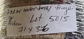 Hand Stitched Quilt. Marked 1854 and 1878. Measures 77 x 84"<br><br> Wendy Dan Hermione<br><br>
<br><br>
Removal Options:<br><br> Sat (Nov 8) & Sun (Nov 9) 11-3pm, 56 Scotch Hill Rd., Cambridge NY 12816<br><br>
Sat (Nov 15) 12-2pm, TMG Warehouse, 2800 Juniper St., Fairfax, VA 22031<br><br>
Request Shipping (david@themcguiregroupllc.com)